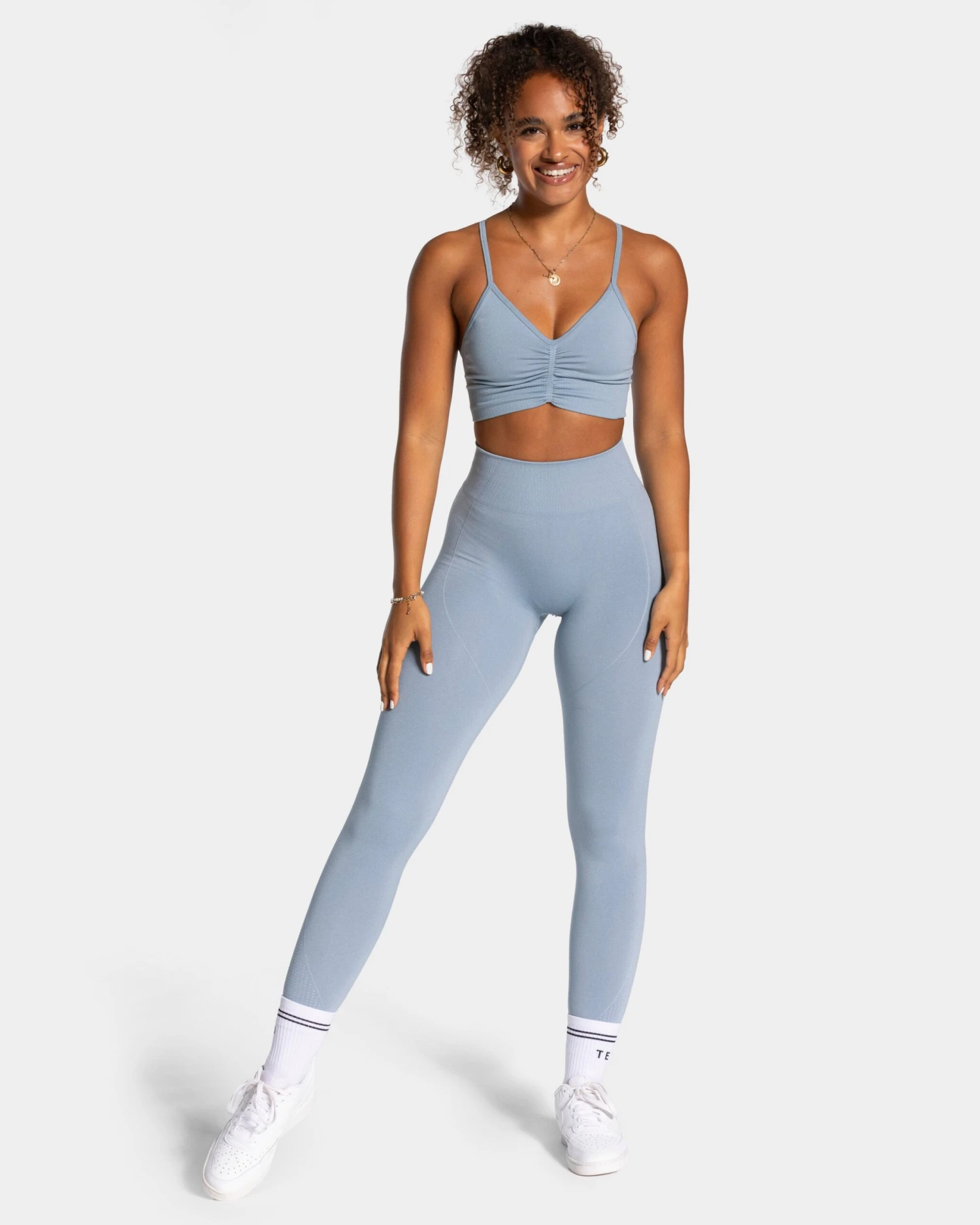 Focus Scrunch Leggings "Stahlblau" 5 Focus Scrunch Leggings "Stahlblau" – Bild 3