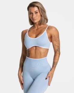 Ignite Sport BH Babyblau – Formender Push-Up Support