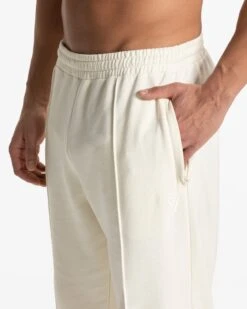 Ignite Straight Leg Jogger "Off White" - Premium Cotton Training Pants -Teveo Geschaft Ignite Straight Leg Jogger off white 0673