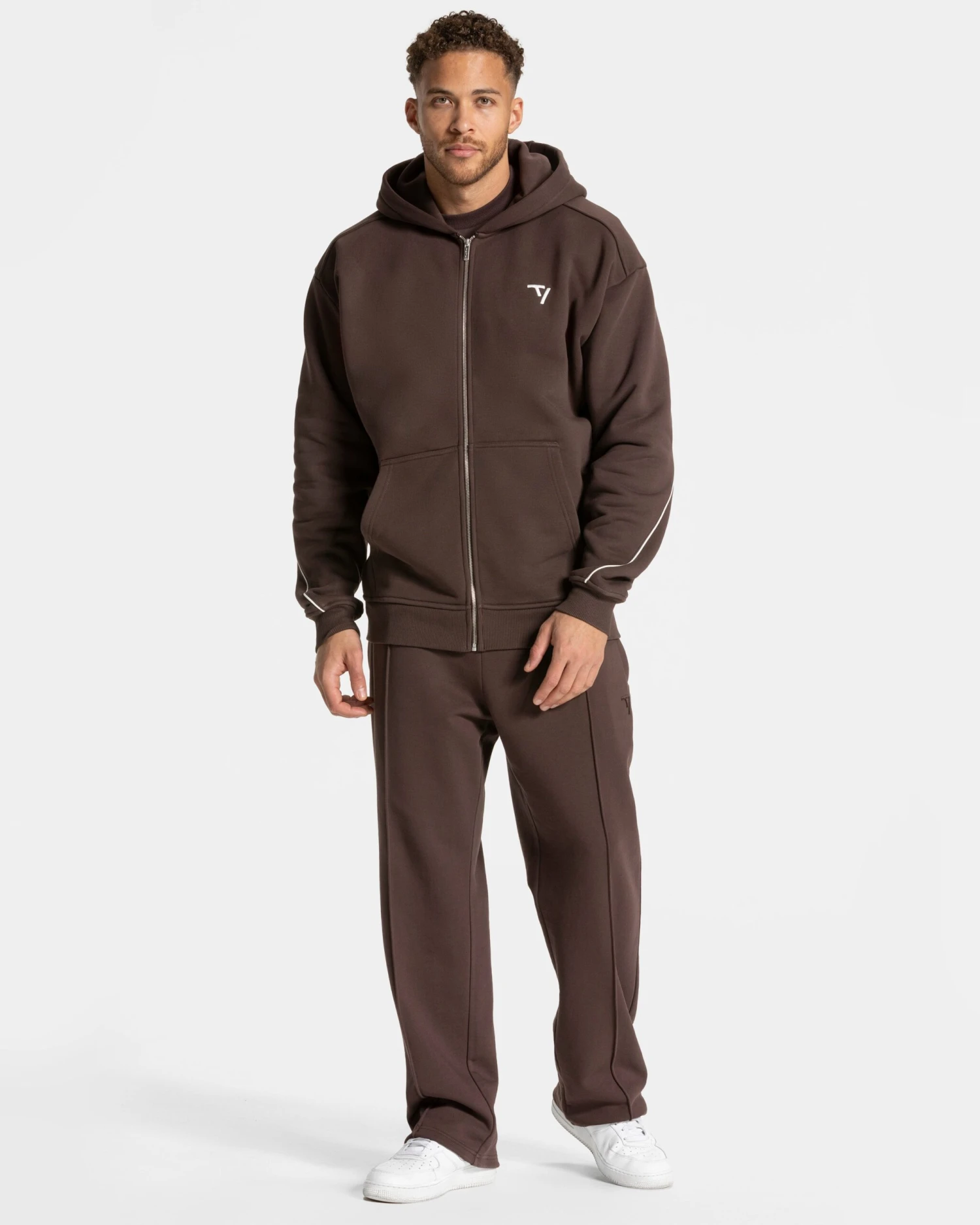 Ignite Straight Leg Jogger "Espresso" - Premium Heavyweight Cotton 7 Ignite Straight Leg Jogger "Espresso" - Premium Heavyweight Cotton – Bild 5