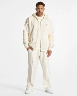 IgniteZip Men's Heavyweight Oversized Zip Jacket - Off White -Teveo Geschaft Ignite Zip Jacke off white 1269