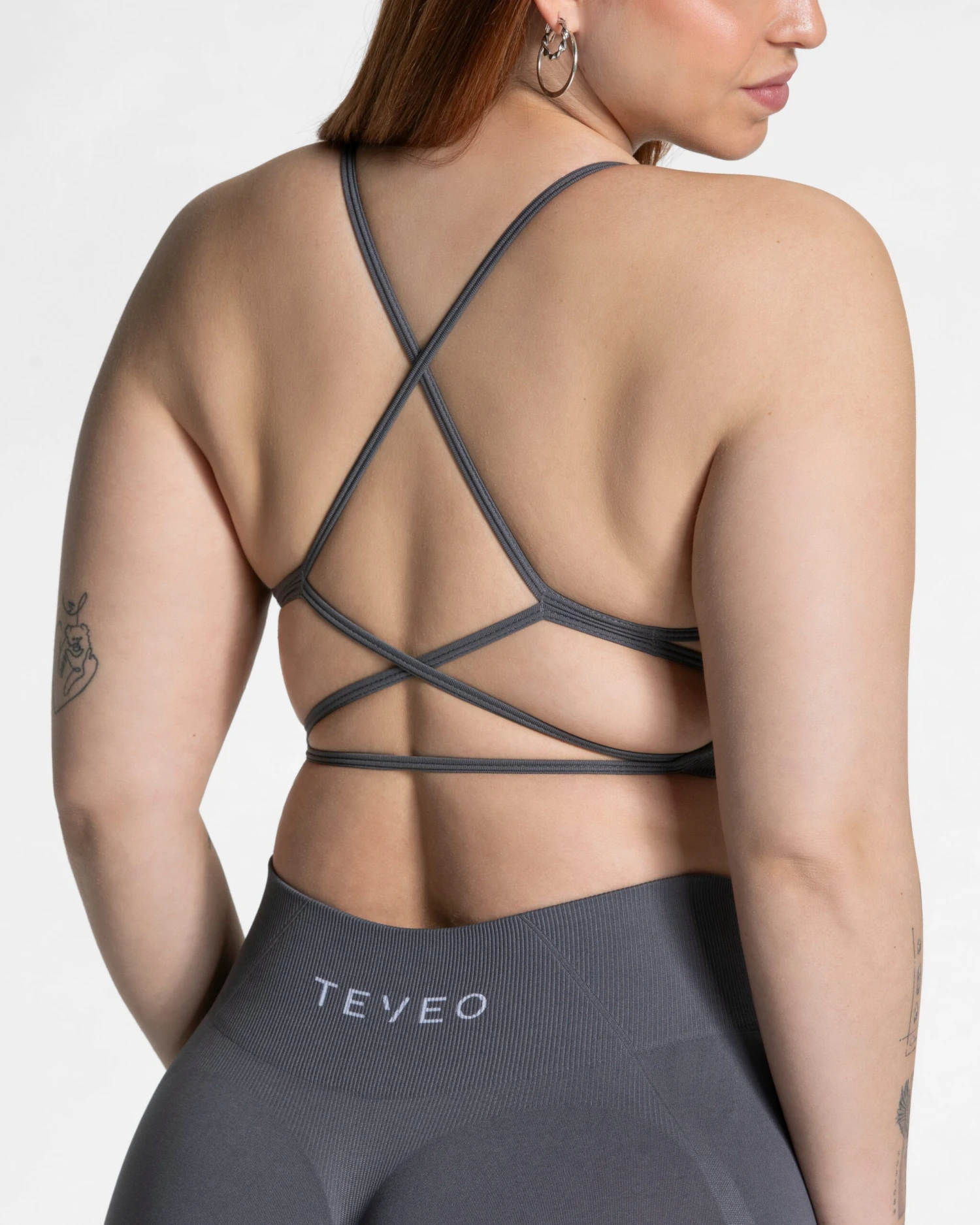 TEVEO Pure BH Graphit – Sport BH mit markantem Rückendetail 6 TEVEO Pure BH Graphit – Sport BH mit markantem Rückendetail – Bild 4