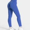 Pure Covert Scrunch Leggings "Royalblau" -Teveo Geschaft Pure Covert Scrunch Leggings Royalblau 4121