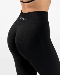 Pure Covert Scrunch Leggings "Schwarz" -Teveo Geschaft Pure Covert Scrunch Leggings Schwarz 5343