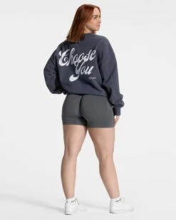 Pure Oversized Sweater "Graphit" 11 Pure Oversized Sweater "Graphit" -Teveo Geschaft Pure Oversized Sweater Graphit 4758new