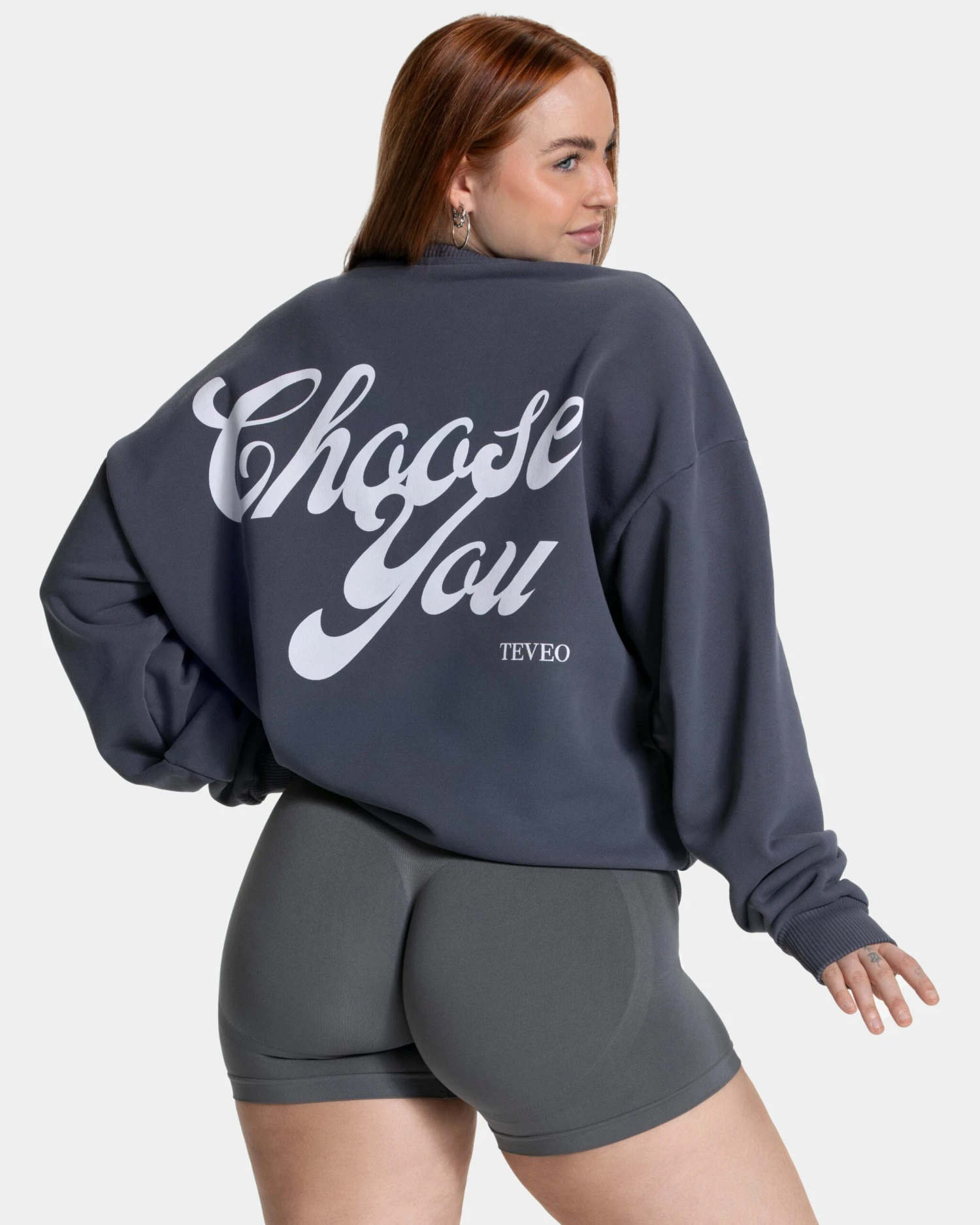 Pure Oversized Sweater "Graphit" 3 Pure Oversized Sweater "Graphit"