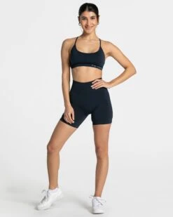 Pure Covert Scrunch Short "Midnight" -Teveo Geschaft Pure Shorts midnight 0014