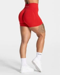 TEVEO Pure Covert Scrunch Short - Rot