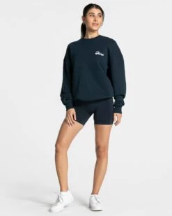 Pure Oversized Sweater "Midnight" -Teveo Geschaft Pure Sweater midnight 0029