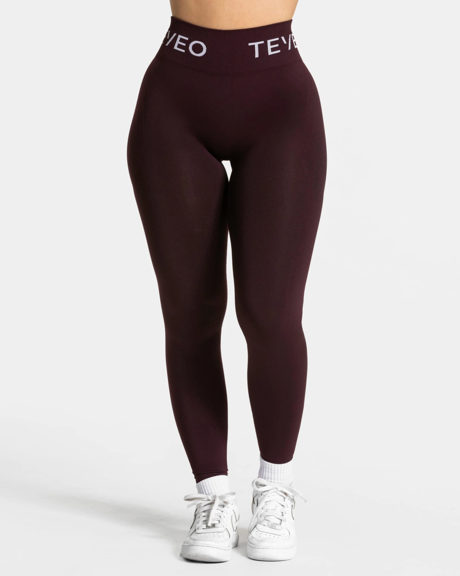 Signature Covert Scrunch Leggings "Merlot" 4 Signature Covert Scrunch Leggings "Merlot" – Bild 2