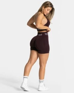TEVEO Signature Neckholder Sport BH - Merlot 11 TEVEO Signature Neckholder Sport BH - Merlot -Teveo Geschaft Signature Covert Scrunch Short merlot 0553 6384612b 389d 4191 aa3f 8e4f217c0b93