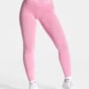 Signature Scrunch Leggings "Pink" 2 Signature Scrunch Leggings "Pink" -Teveo Geschaft Signature Leggings Pink 0075