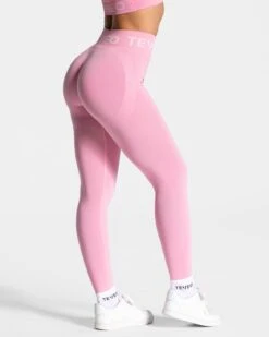 Signature Scrunch Leggings "Pink" 8 Signature Scrunch Leggings "Pink" -Teveo Geschaft Signature Leggings Pink 0088