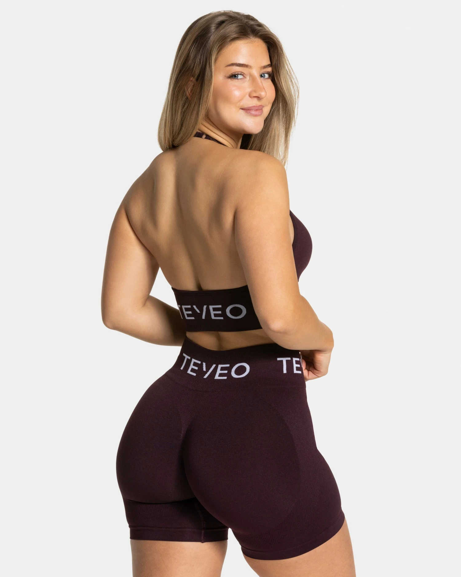 TEVEO Signature Neckholder Sport BH - Merlot 4 TEVEO Signature Neckholder Sport BH - Merlot – Bild 2