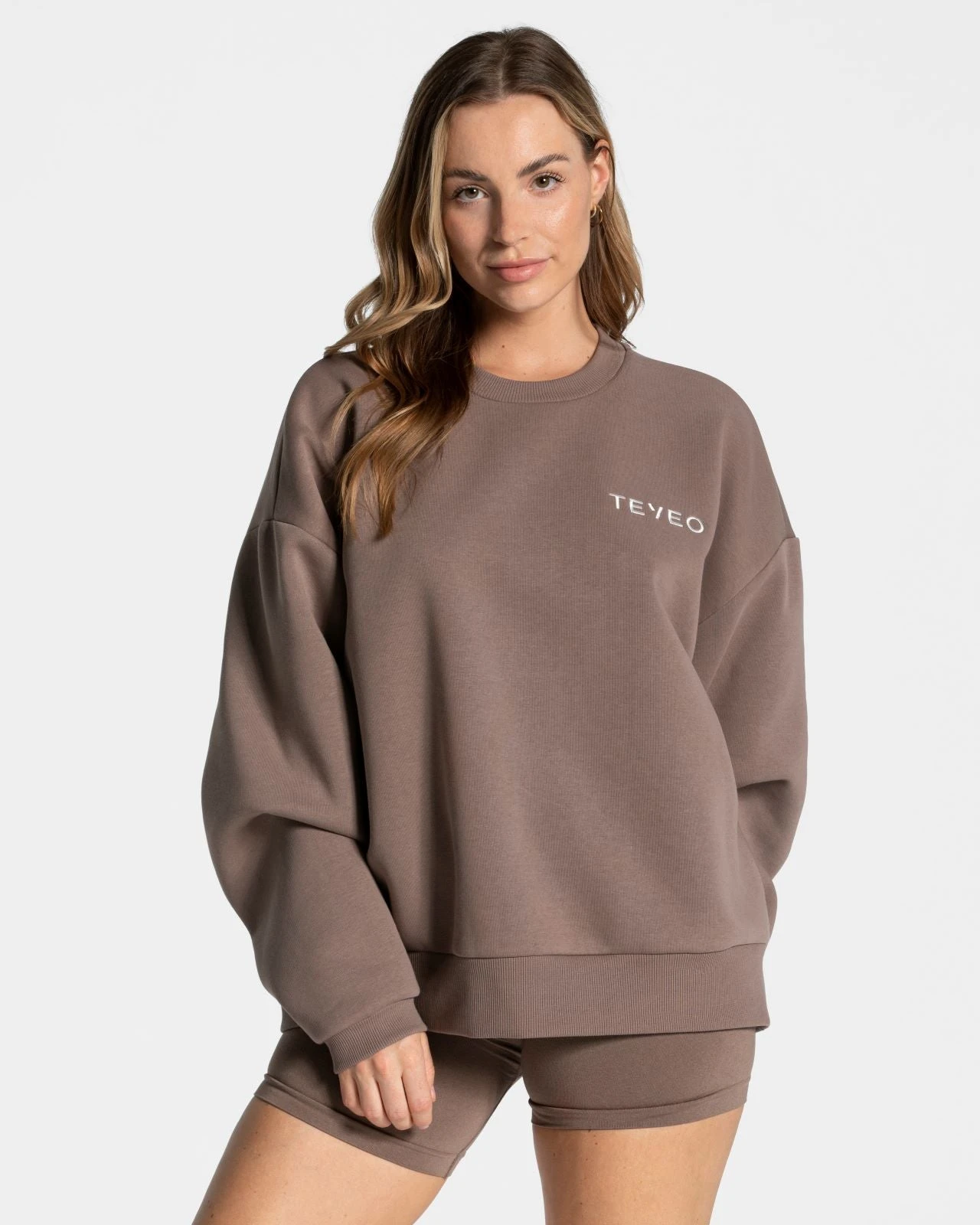 Signature Oversized Sweater "Mokka" 4 Signature Oversized Sweater "Mokka" – Bild 2