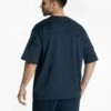 TEVEO Arrival Signature T-Shirt - Dunkelblau Oversized Fit 2 TEVEO Arrival Signature T-Shirt - Dunkelblau Oversized Fit -Teveo Geschaft Signature T Shirt Dunkelblau 4305