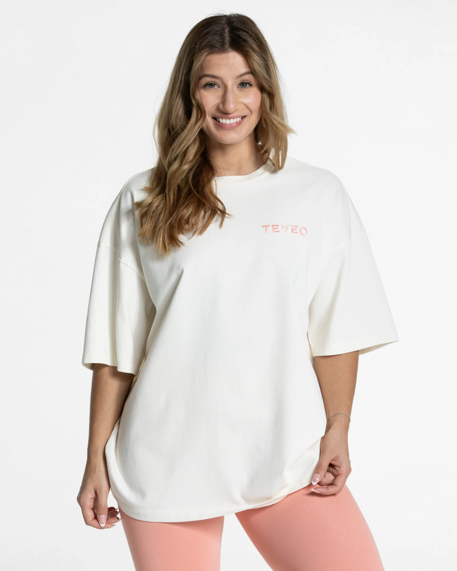 Signature Oversized T-Shirt "Peach" 4 Signature Oversized T-Shirt "Peach" – Bild 2
