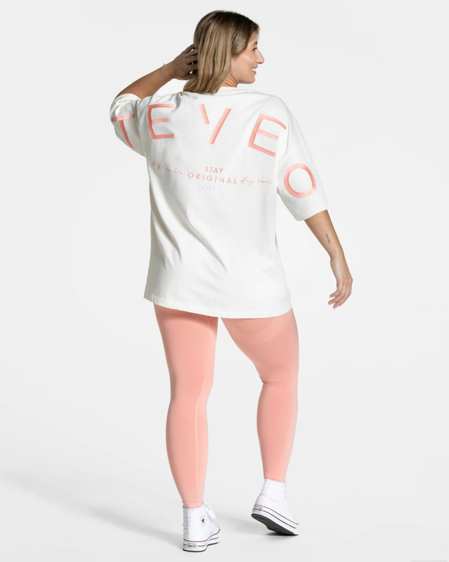 Signature Oversized T-Shirt "Peach" 7 Signature Oversized T-Shirt "Peach" – Bild 5