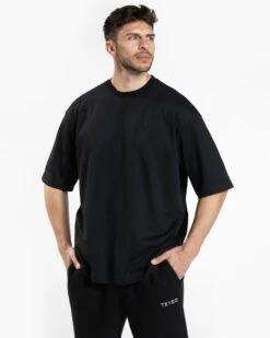 Teveo Geschaft -Teveo Geschaft Signature T Shirt Schwarz 5134