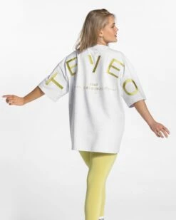 TEVEO Signature Oversized T-Shirt - Lime