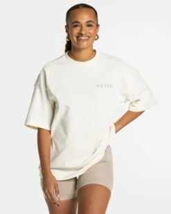 Teveo Geschaft -Teveo Geschaft Signature T Shirt latte 2300