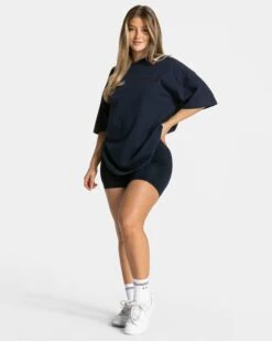 TEVEO Signature Oversized T-Shirt - Midnight 9 TEVEO Signature Oversized T-Shirt - Midnight -Teveo Geschaft Signature T Shirt midnight 2512