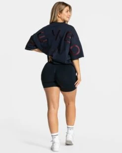 TEVEO Signature Oversized T-Shirt - Midnight 11 TEVEO Signature Oversized T-Shirt - Midnight -Teveo Geschaft Signature T Shirt midnight 2556