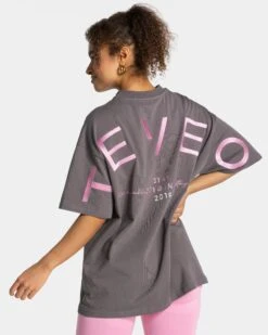 TEVEO Signature Oversized T-Shirt - Graphit