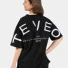 TEVEO Signature Oversized T-Shirt - Schwarz 2 TEVEO Signature Oversized T-Shirt - Schwarz -Teveo Geschaft Signature Tshirt Schwarz 6403