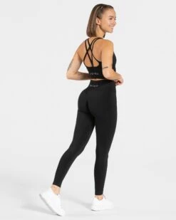 Statement Bh "Schwarz" 11 Statement Bh "Schwarz" -Teveo Geschaft Statement Leggings Schwarz 7003