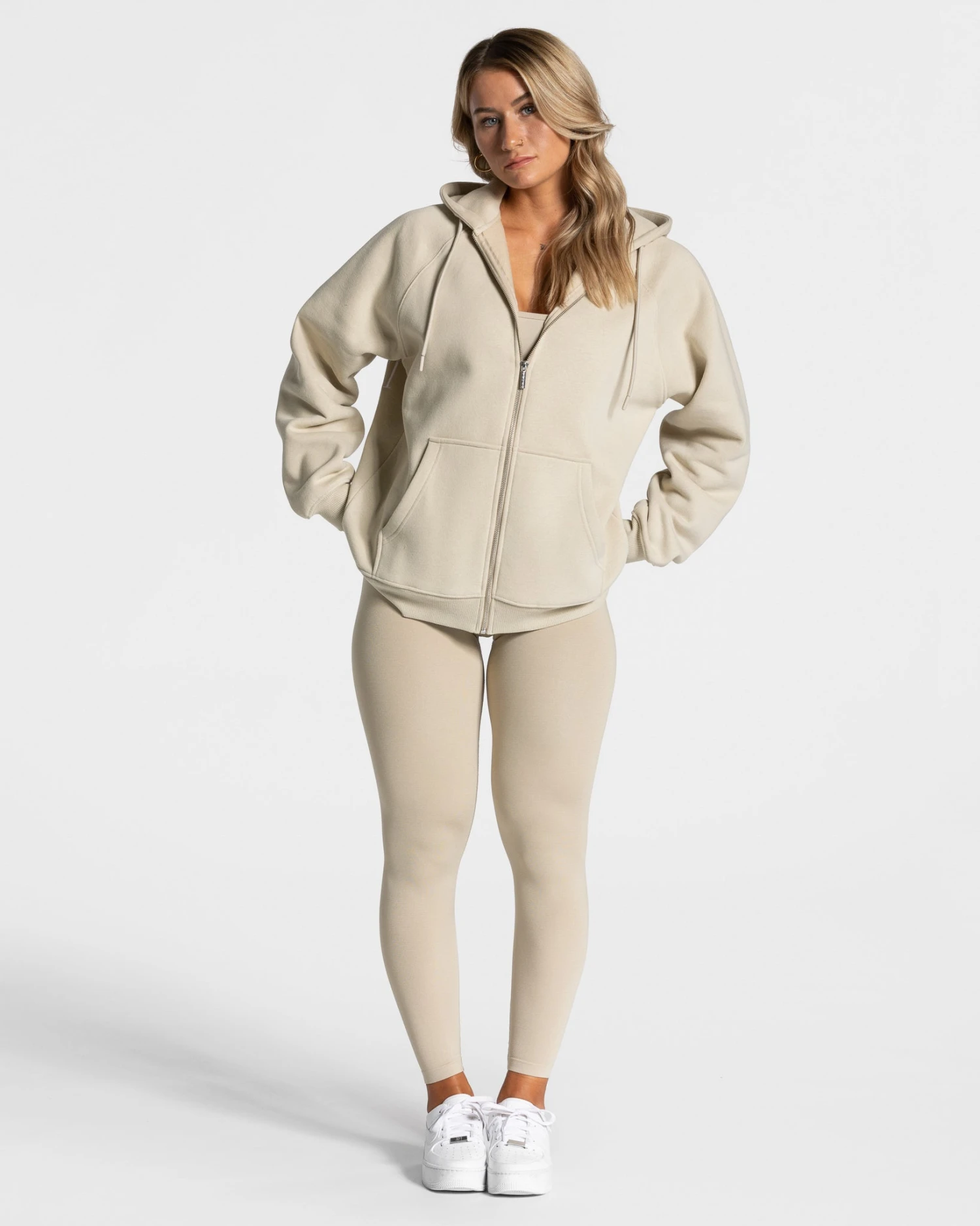 Statement Oversized Jacke "Sand" 6 Statement Oversized Jacke "Sand" – Bild 4