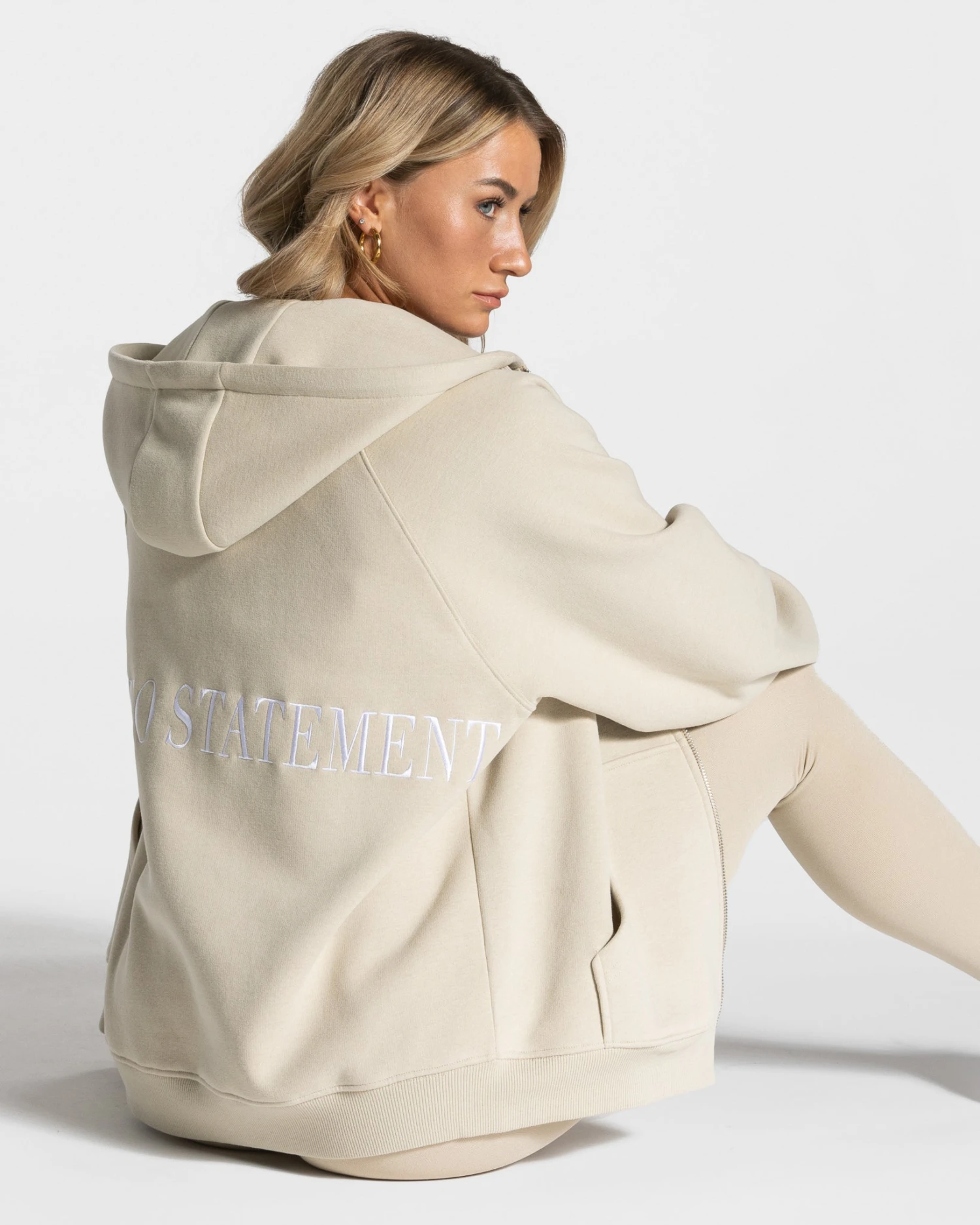Statement Oversized Jacke "Sand" 7 Statement Oversized Jacke "Sand" – Bild 5