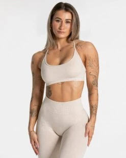 TEVEO Acid Sport BH Sand – Rücken-Schnürung & Fester Halt