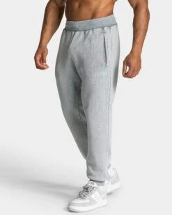 Acid Wash Jogginghose Herren Hellgrau - Premium Baumwolle
