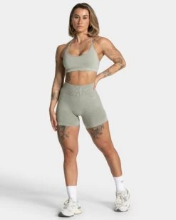 Acid Covert Scrunch Short "Salbei" 9 Acid Covert Scrunch Short "Salbei" -Teveo Geschaft TEVEO Acid Shorts salbei 0048