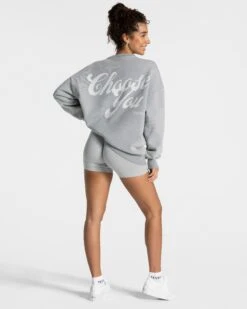 Acid Oversized Sweater "Hellgrau" 11 Acid Oversized Sweater "Hellgrau" -Teveo Geschaft TEVEO Acid Sweater Hellgrau 0229