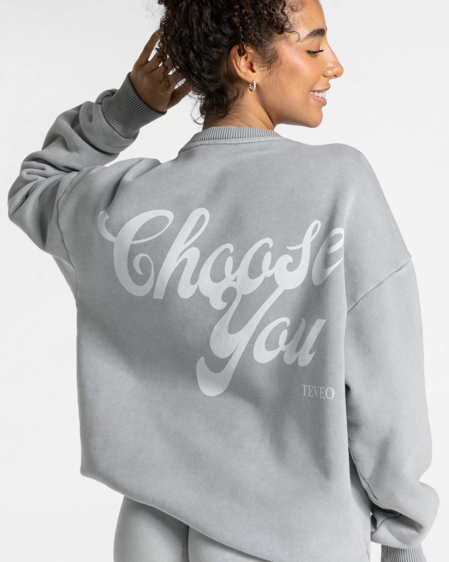 Acid Oversized Sweater "Hellgrau" 6 Acid Oversized Sweater "Hellgrau" – Bild 4