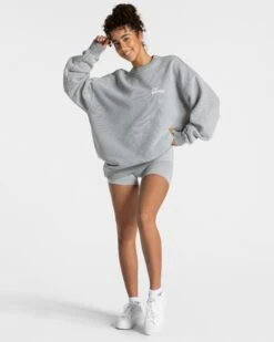 Acid Oversized Sweater "Hellgrau" 9 Acid Oversized Sweater "Hellgrau" -Teveo Geschaft TEVEO Acid Sweater Hellgrau 0547