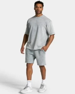 TEVEO Acid T-Shirt Hellgrau – Oversized Vintage Look 9 TEVEO Acid T-Shirt Hellgrau – Oversized Vintage Look -Teveo Geschaft TEVEO Acid T Shirt light grey 0459