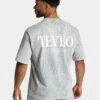 TEVEO Acid T-Shirt Hellgrau – Oversized Vintage Look 2 TEVEO Acid T-Shirt Hellgrau – Oversized Vintage Look -Teveo Geschaft TEVEO Acid T Shirt light grey 0552