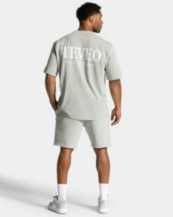 TEVEO Acid T-Shirt Salbei - Herren Oversized Streetwear 11 TEVEO Acid T-Shirt Salbei - Herren Oversized Streetwear -Teveo Geschaft TEVEO Acid T Shirt salbei 0638