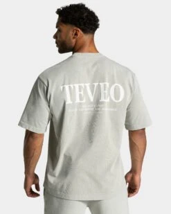 TEVEO Acid T-Shirt Salbei - Herren Oversized Streetwear
