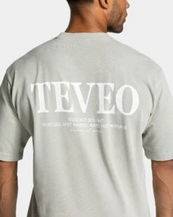 TEVEO Acid T-Shirt Salbei - Herren Oversized Streetwear 10 TEVEO Acid T-Shirt Salbei - Herren Oversized Streetwear -Teveo Geschaft TEVEO Acid T Shirt salbei 0685