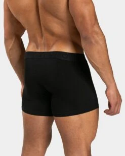 TEVEO Everyday Boxershorts (3er Pack) – Klassisch Schwarz -Teveo Geschaft TEVEO Boxershort schwarz 0773