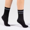 TEVEO Crew Socken (5er Pack) - Schwarz -Teveo Geschaft TEVEO Crew Socken schwarz 3647 1