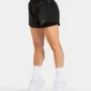 Endorphin 2in1 Shorts Women "Schwarz" -Teveo Geschaft TEVEO Endorphin 2in1 Short black 0012