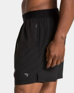 TEVEO Endorphin 2-in-1 Herren Shorts in Schwarz -Teveo Geschaft TEVEO Endorphin 2in1 Short black 3658
