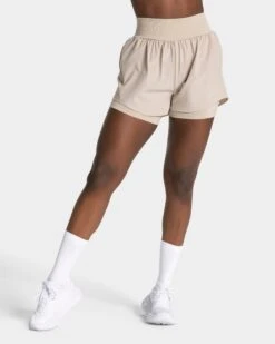 Endorphin 2in1 Shorts Women "Latte"