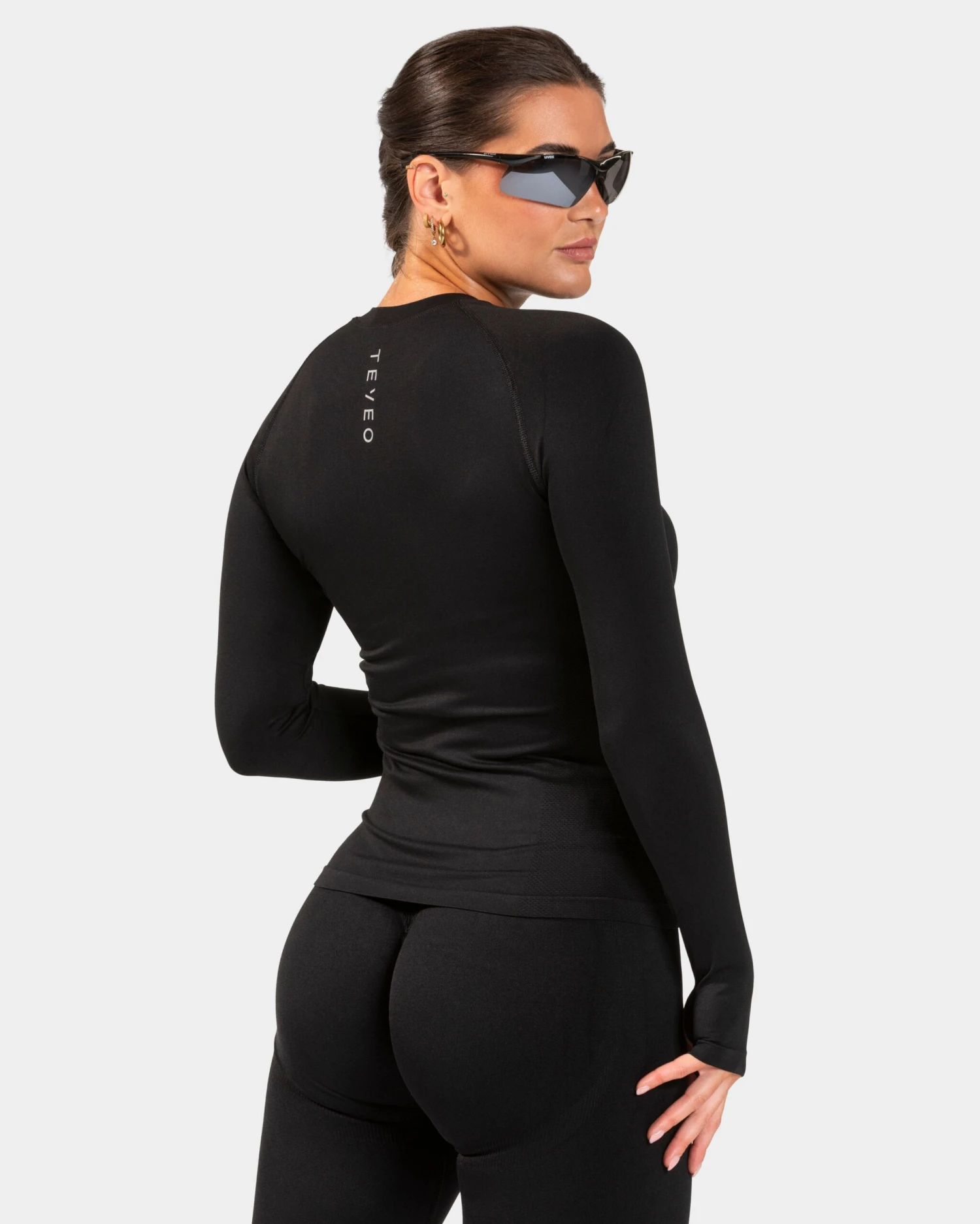 TEVEO Endorphin Longsleeve - Schwarz Performance Shirt 4 TEVEO Endorphin Longsleeve - Schwarz Performance Shirt – Bild 2