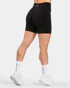 TEVEO Endorphin Sculpt Scrunch Shorts - Schwarz